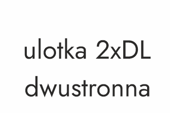 drukarnia reklamowa siechnice oława wrocław activepromo ulotka skladana 2xDL wybory samorzadowe 2024