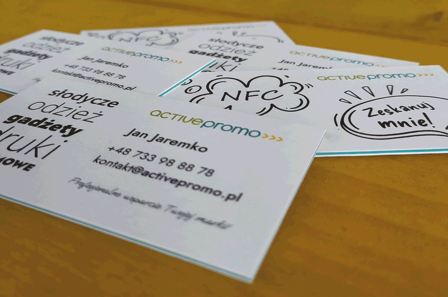 Różnego rodzaju wizytówki